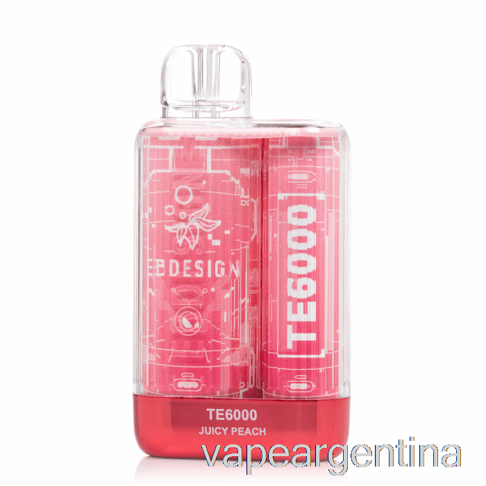 Vape De Melocotón Jugoso Desechable Eb Te6000 Descartable